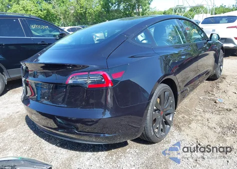 2018 Tesla Model 3 Long Range/Performance from USA, damaged, VIN 5YJ3E1EB2JF082671